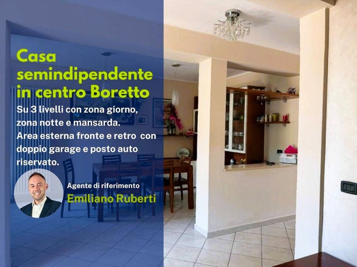 Casa trilocale in vendita in VIA GIOVANNI PAPA XXIII, Centro, Boretto