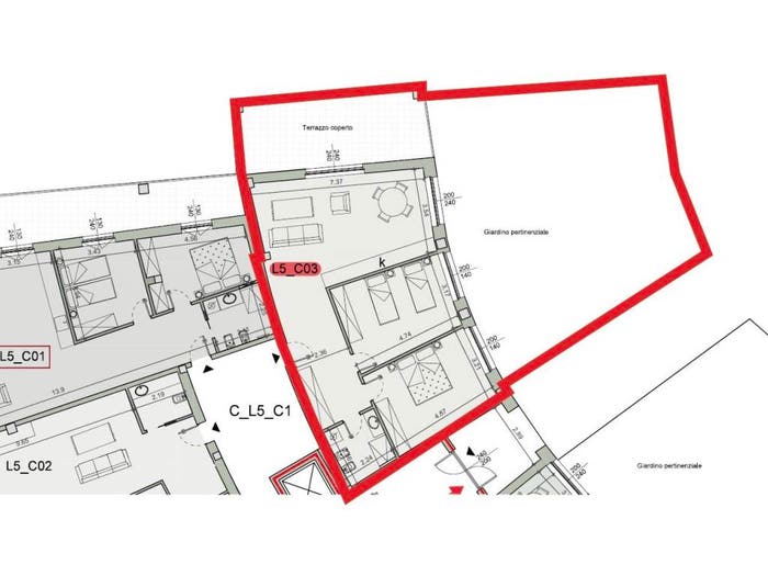 Appartamento trilocale in vendita in Via Porta di Vasco, Piazza, Mondovì