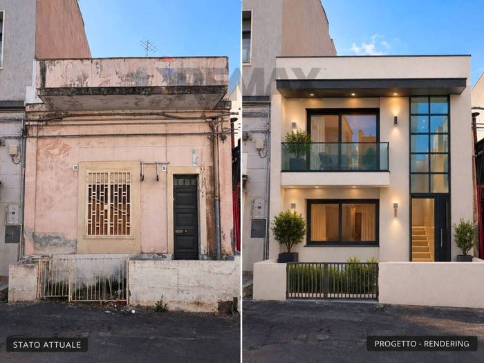 Casa quadrilocale in vendita in Via Antonino Piraino, Rapisardi, Catania