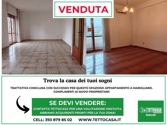 Appartamento quadrilocale in vendita in Centro, Marigliano