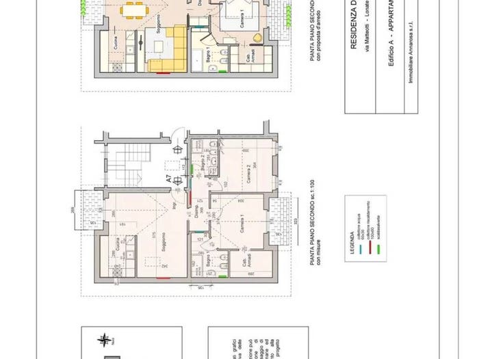 Appartamento trilocale in vendita in Via Matteotti, Centro, Lonate Pozzolo