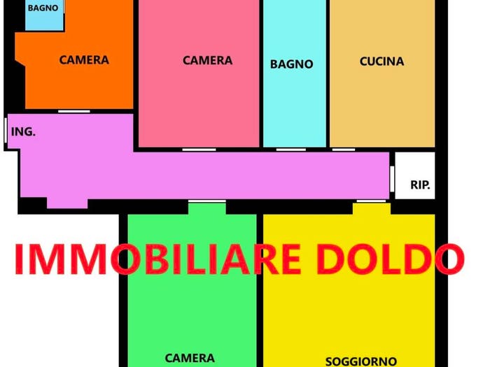 Appartamento quadrilocale in vendita in Via Piero della Francesca, Sempione, Milano