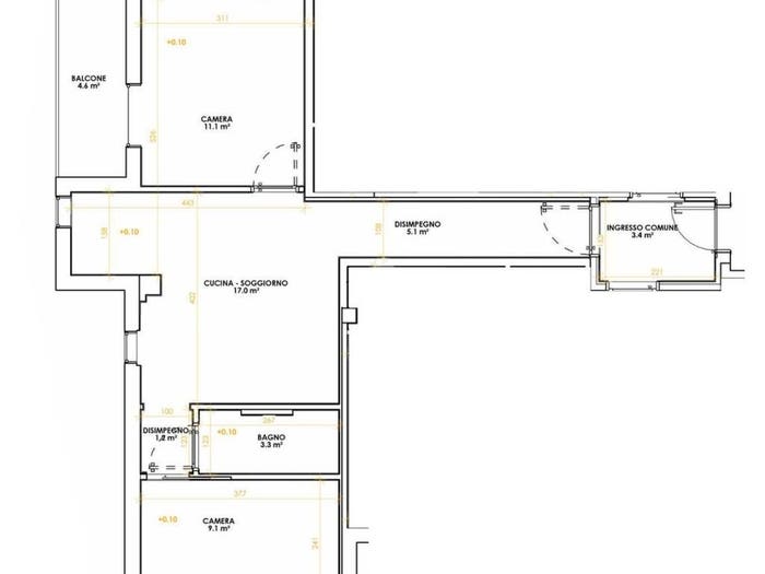 Appartamento trilocale in vendita in Via Val di Marina, Novoli, Firenze