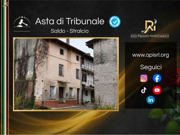 Casa con 6 locali in vendita in vicolo Consorti, Pozzecco, Bertiolo