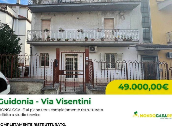 Appartamento monolocale in vendita in Via Mario Visintini, Centro, Guidonia Montecelio