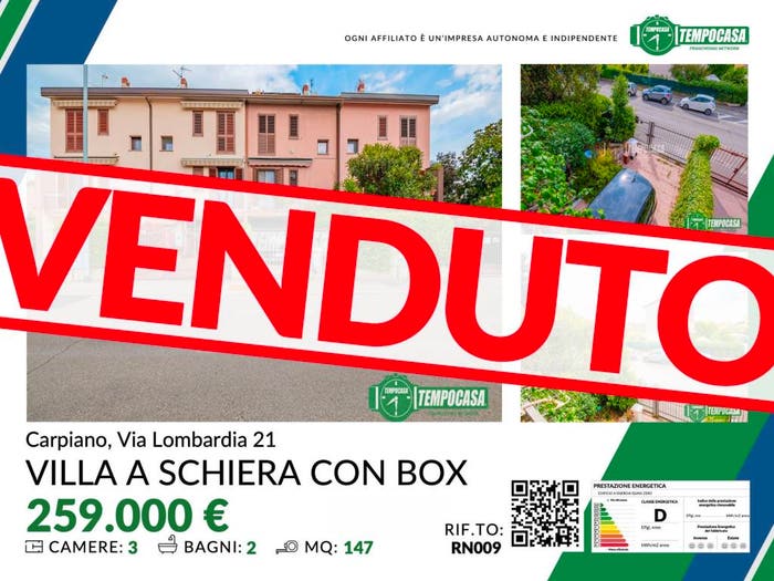Casa quadrilocale in vendita in Via Lombardia, Centro, Carpiano