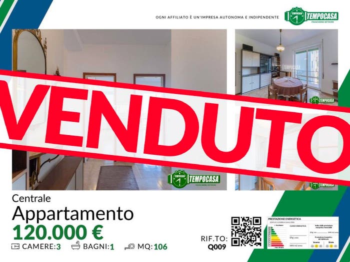 Appartamento quadrilocale in vendita in Via Palestro, Centro, Inveruno