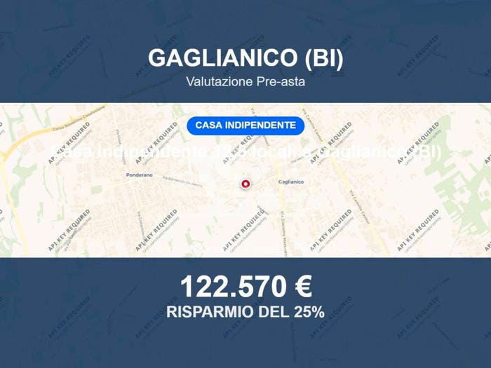 Casa con 6 locali in vendita in via Carlo Felice Trossi, Gaglianico