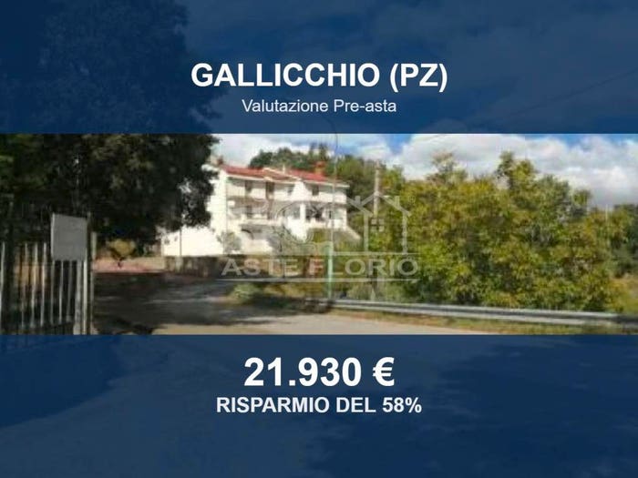 Appartamento trilocale in vendita in Via S Rocco snc, Gallicchio