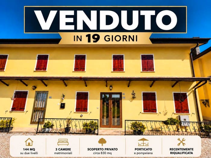 Casa trilocale in vendita in Via Gainiga, Centro, Ceggia