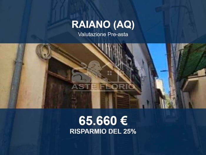 Appartamento con 6 locali in vendita in Via Piave, Raiano