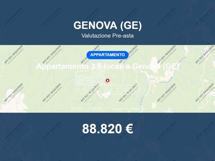 Appartamento trilocale in vendita in Lungobisagno Istria, Marassi San Fruttuoso Quezzi, Genova