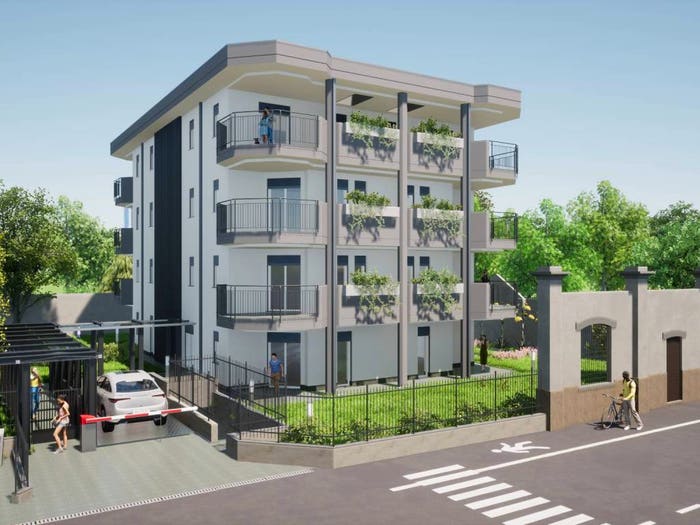 Appartamento quadrilocale in vendita in Via Giacomo Leopardi, Centro, Magenta