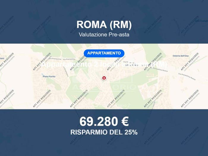 Appartamento bilocale in vendita in Via Bolotana, Borghesiana Finocchio Rocca Cencia, Roma