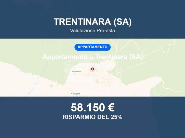 Appartamento trilocale in vendita in Via Roma, Trentinara