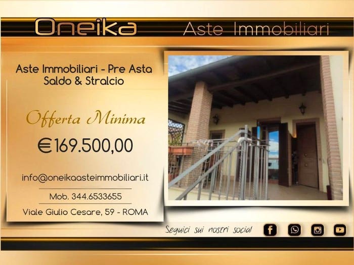 Casa con 6 locali in vendita in Via Monte Pergola, Fonte Nuova
