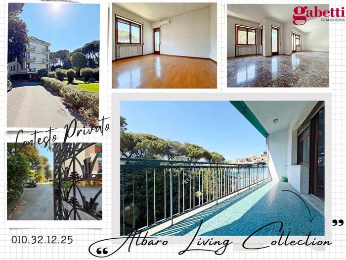 Appartamento con 6 locali in vendita in Via Cirenaica, Albaro, Genova