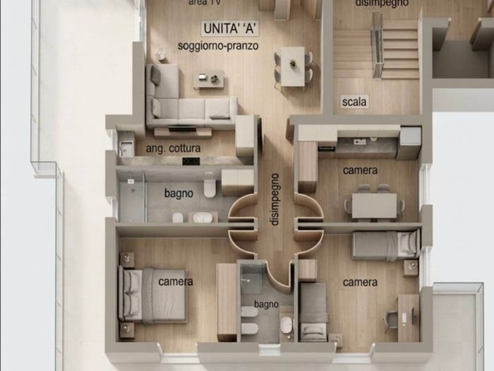 Appartamento quadrilocale in vendita in Via Spiaggia di Ponente, Centro, Milazzo