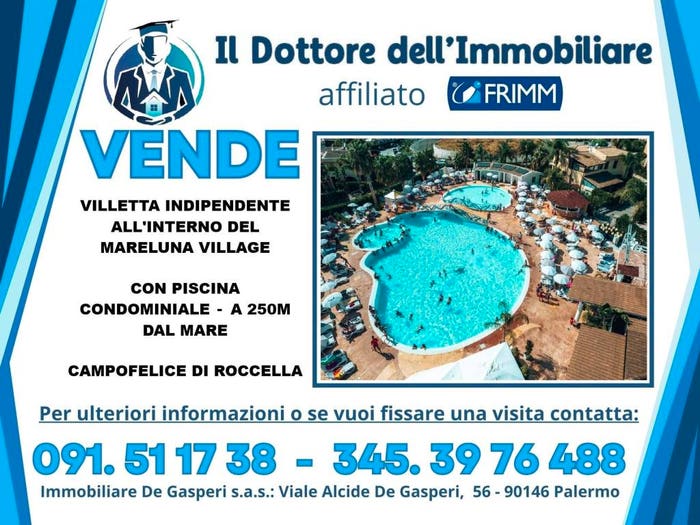 Casa trilocale in vendita in Contrada Pistavecchia, Campofelice di Roccella