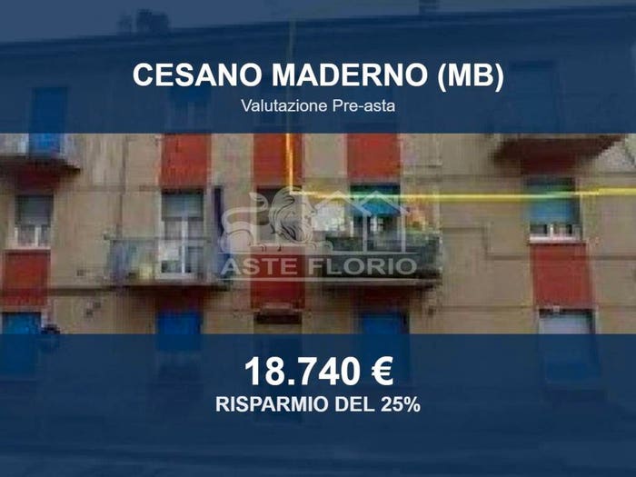 Appartamento trilocale in vendita in Via Salita al Biulè, Cesano Maderno