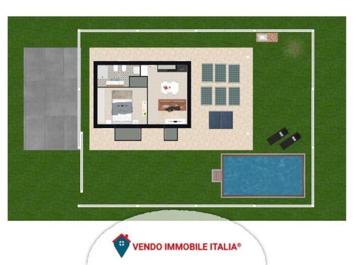 Casa bilocale in vendita in Viale Aldo Moro, Centro, Gallicano nel Lazio