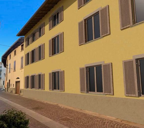 Appartamento bilocale in vendita in Via Magenta, Verdello