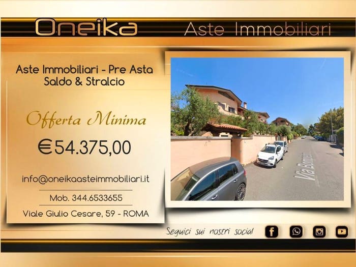 Appartamento quadrilocale in vendita in Via Bompietro, Rocca Cencia, Roma